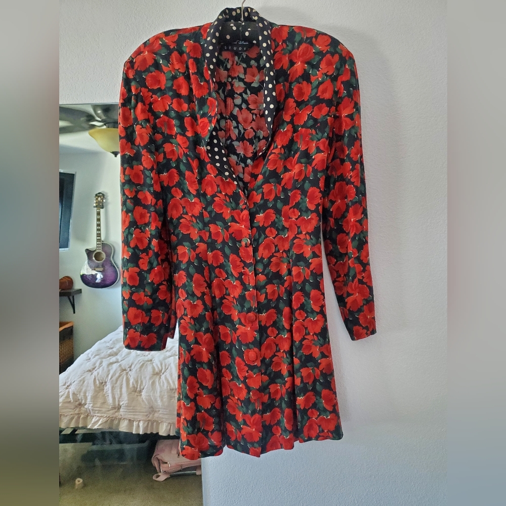 Vintage Floral Dress